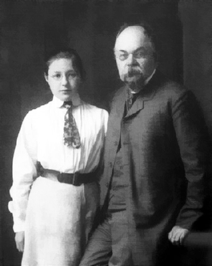 Эссе «Анне Герман»... Отец и мать Анастасии Цветаевой