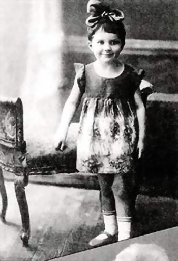 Маленькая Элина, будущая Народная артистка СССР